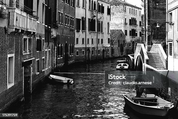 Venecia Blanco Y Negro Foto de stock y más banco de imágenes de Agua - Agua, Aire libre, Arquitectura