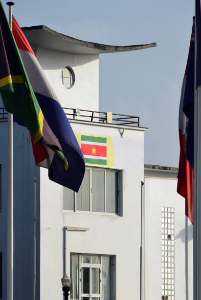 istock Tower of National Assembly building, Paramaribo, Suriname 1753926759