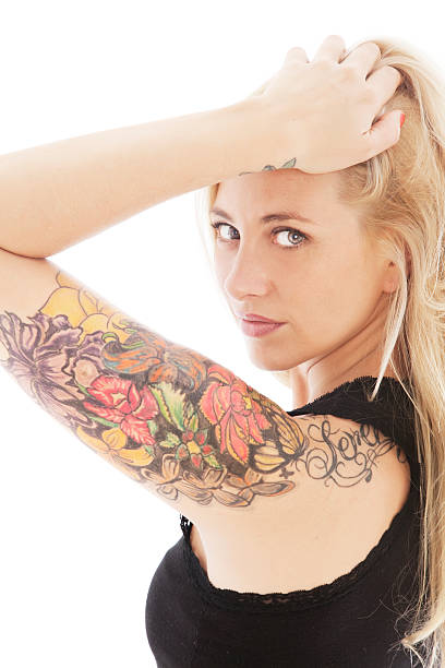 istock Woman with Tattoos 175392754