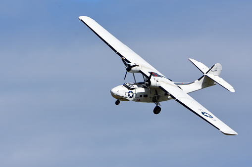 This is a Cessna Skyhawk single engine, piston-driven private airplane, landing at a small county airport.