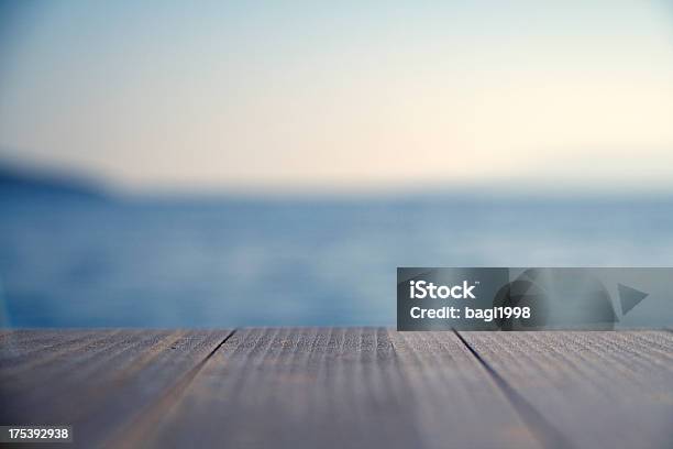 Close Up Of Wooden Pier Stock Photo - Download Image Now - Lake, Close-up, Pier