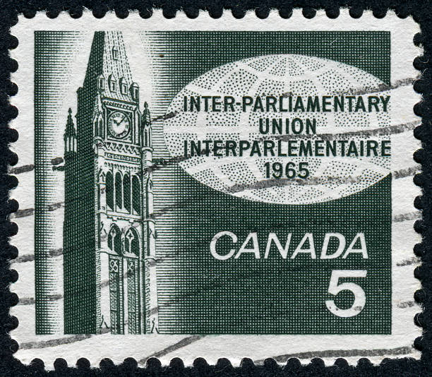 istock Inter-Parliamentary Union Stamp 175393009
