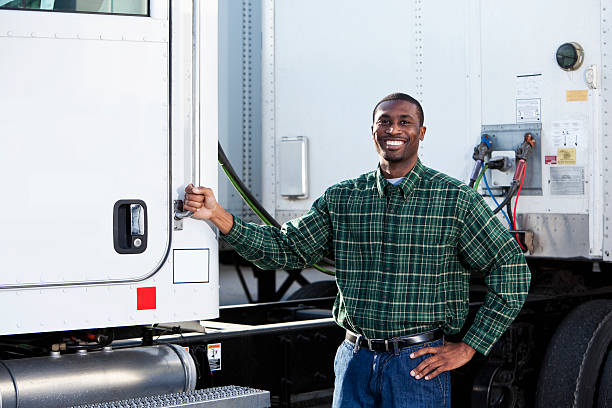 istock African American truck driver 175393215