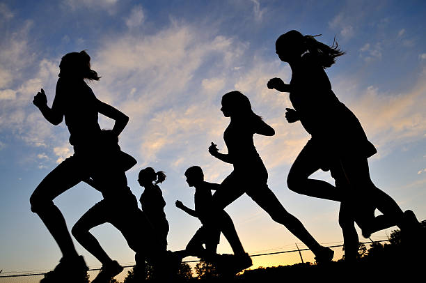 istock Female Runners in Silhoutte 175394409