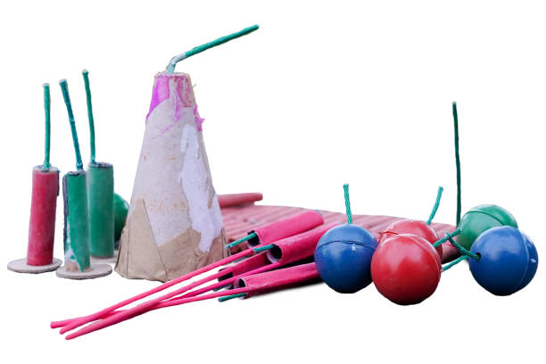 istock Fireworks. Little pyrotechnics and firecrackers. New Year's eve 2024 assortment. 1753948550
