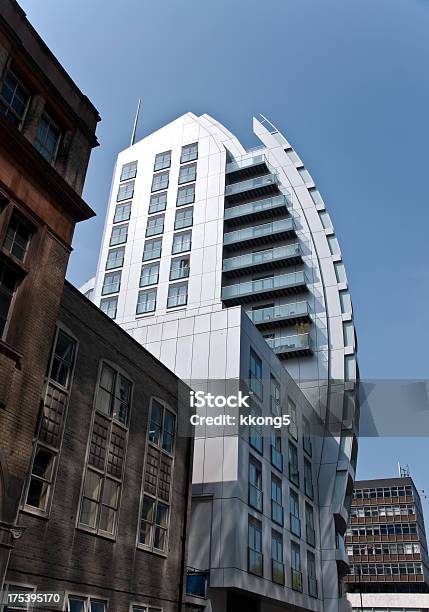 London Architecture Modern Apartment Buildings Stock Photo - Download Image Now - Apartment, Architectural Feature, Architecture