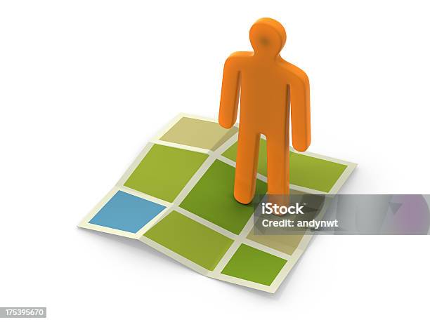Figurine On Map Stock Photo - Download Image Now - Business, Business Person, Business Travel