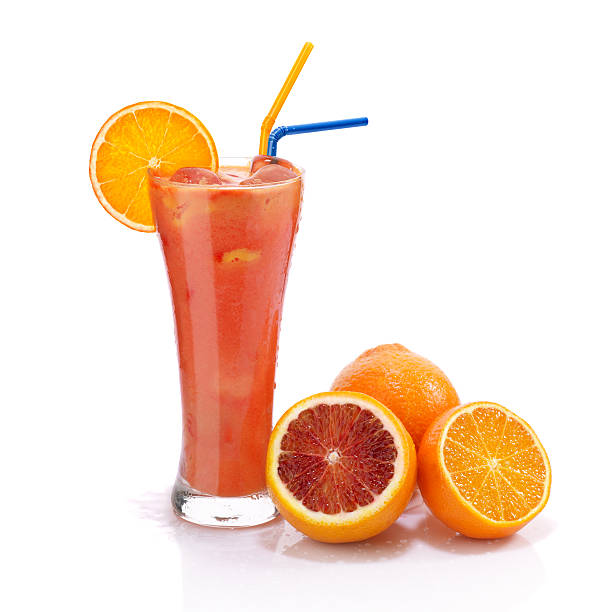 istock glass of cold blood orange juice 175396149