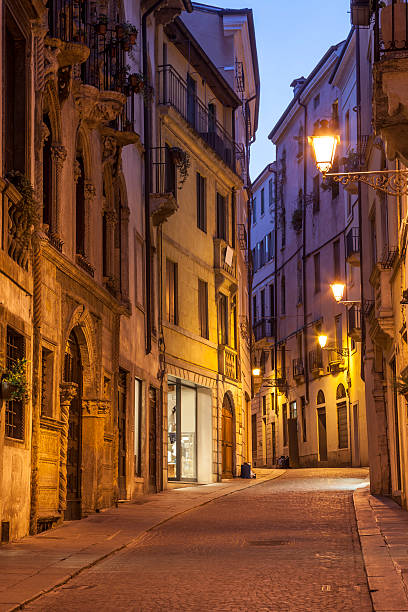 istock Charming old alley in Vicenza, Veneto Italy 175397468