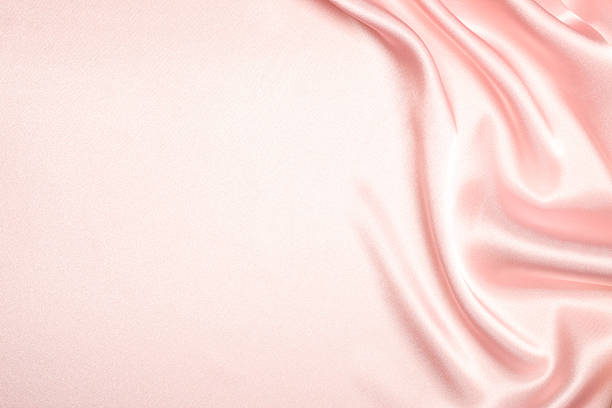 Pink Silk Background Pink silk background with blank space. silk stock pictures, royalty-free photos & images