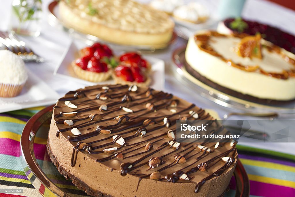 Auswahl an desserts - Lizenzfrei Dessertpasteten Stock-Foto