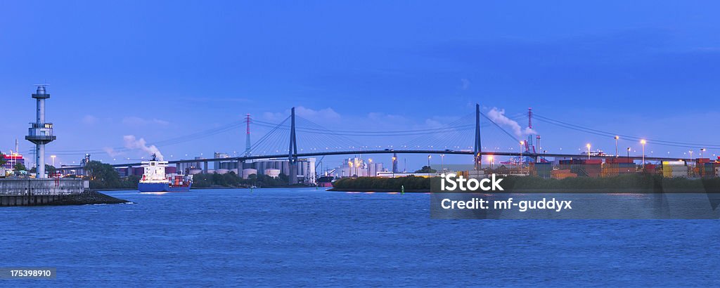 Hamburg, der harbour bridge - Lizenzfrei Hamburg Stock-Foto