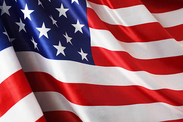 istock American Flag in the Wind 175398948