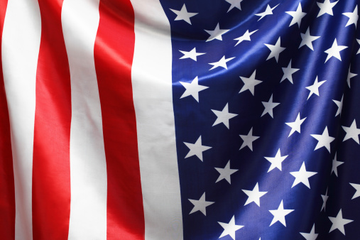 USA American Flag Background Texture