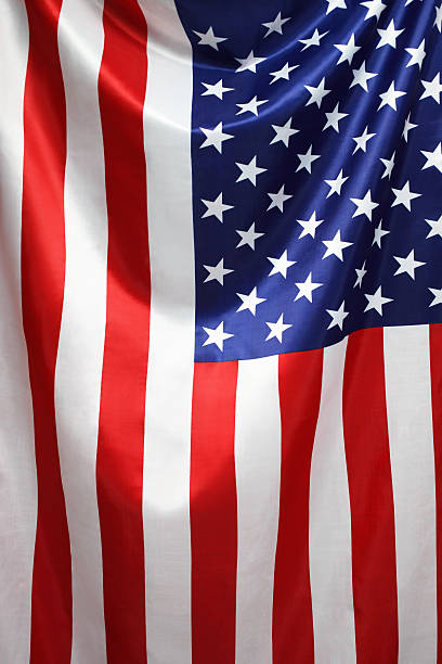 American Flag stock photo