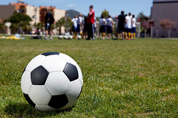 istock soccer ball on field 175399078