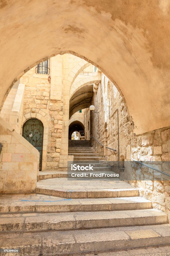 Jerusalém, cidade velha - Foto de stock de Arquitetura royalty-free