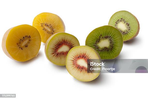 Frutta Kiwi Collezione - Fotografie stock e altre immagini di Acido ascorbico - Acido ascorbico, Alimentazione sana, Cibi e bevande