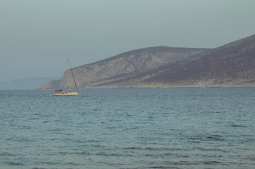 Seascape on the coasts of the island of Amorgos