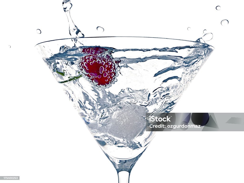 Martini Cocktail ciliegia - Foto stock royalty-free di Alchol