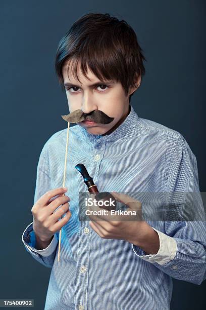 Pipe Mustaches Stock Photo - Download Image Now - Artificial, Bizarre, Black Color