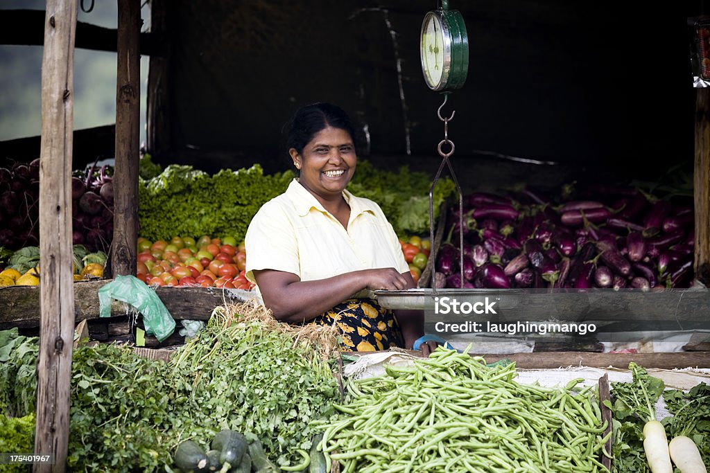 Mercado de productos de granja ecológica de sri lanka - Foto de stock de Sri Lanka libre de derechos