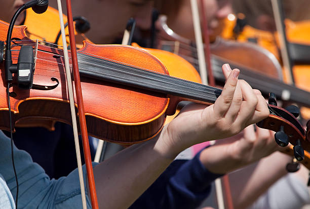 istock Violinists playing in a Fiddle Band 175402376