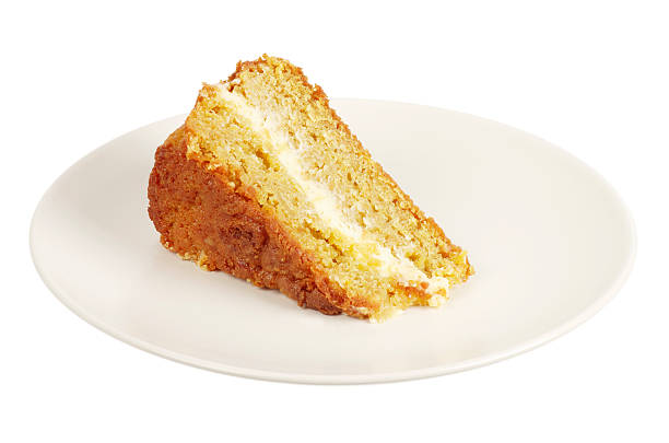 istock Slice Of Carrot Cake On Plate Isolated 175402557