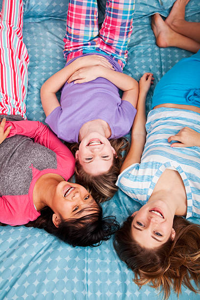 istock Girls having a slumber party 175402578