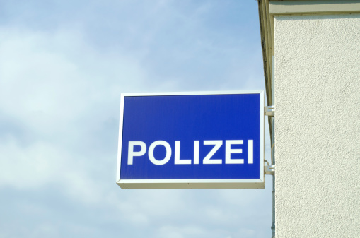 Polizei - Germany sign for police