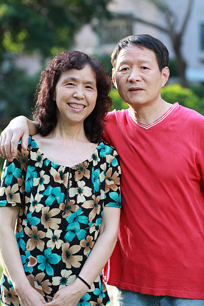 istock Happy elderly couple in Asia 175403728