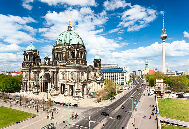 istock Cathedral and TV tower in Berlin 175404078