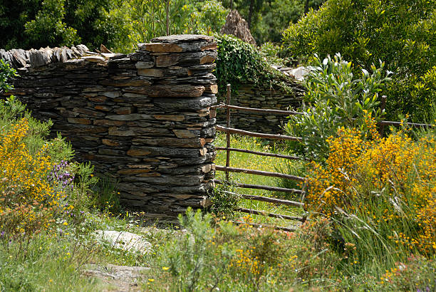 istock Rural old wooden gate 175404422