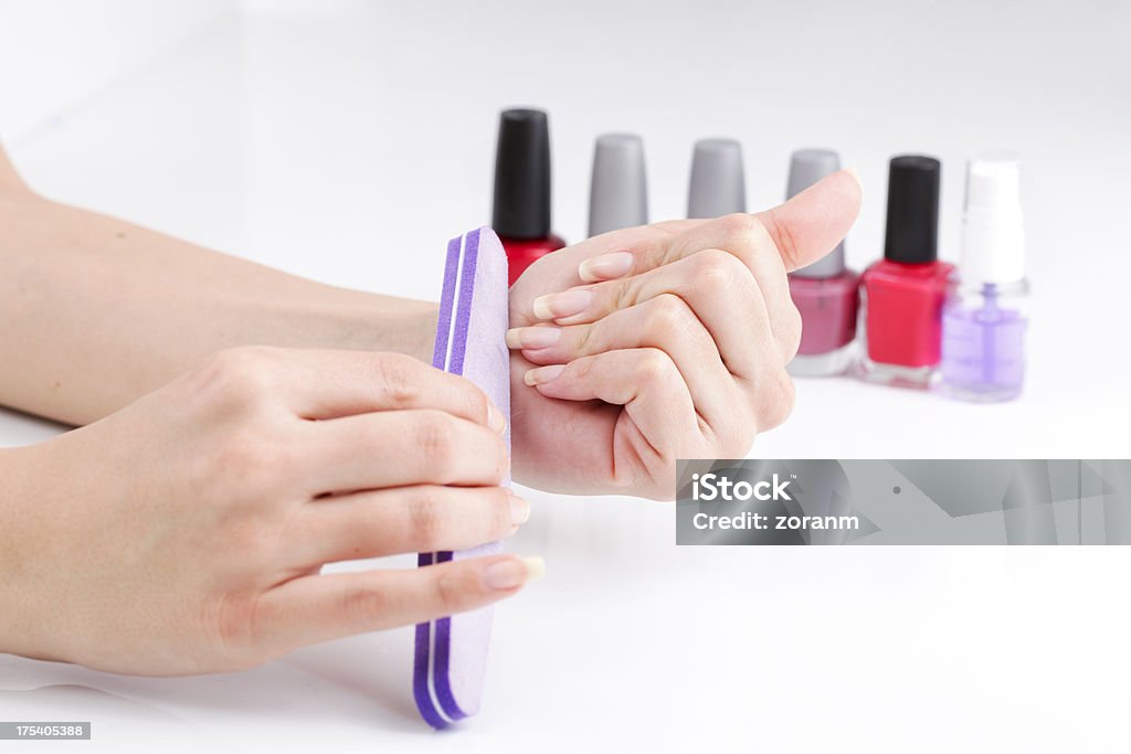 Cuidado de uñas - Foto de stock de Adulto libre de derechos