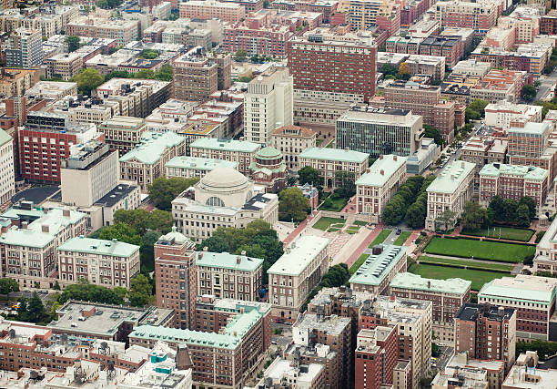Aerial view of a city