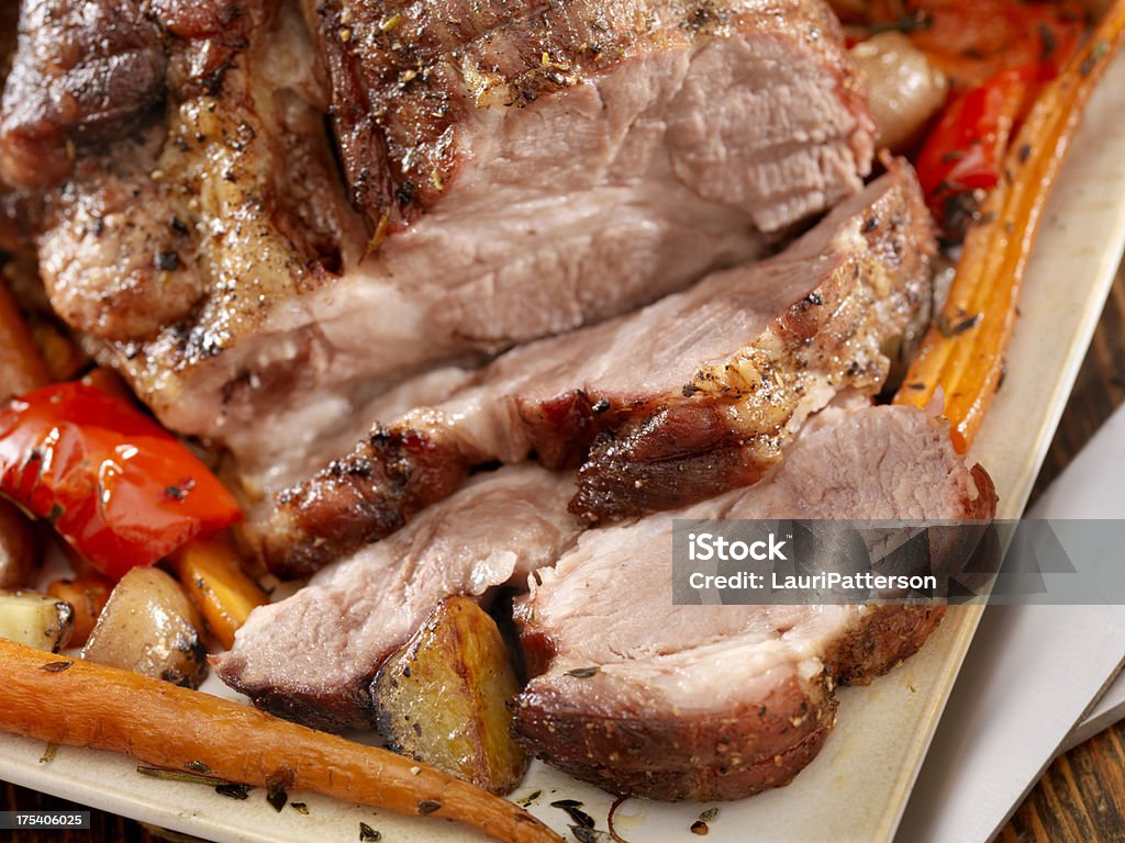 Carne de cerdo asado - Foto de stock de Cerdo asado libre de derechos