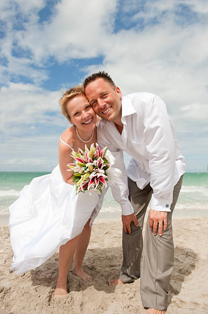 istock Beautiful couple on their wedding day 175407351