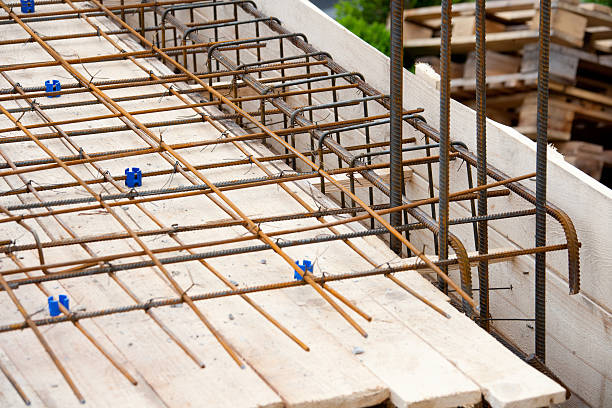 istock Steel building armature 175407592