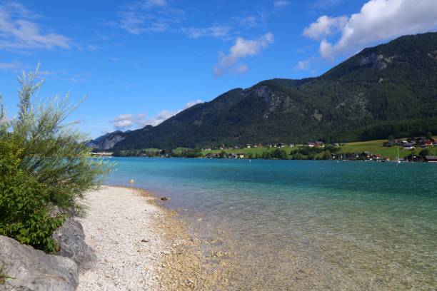 istock Lake Wolfgang - Wolfgangsee in Austria 1754077956