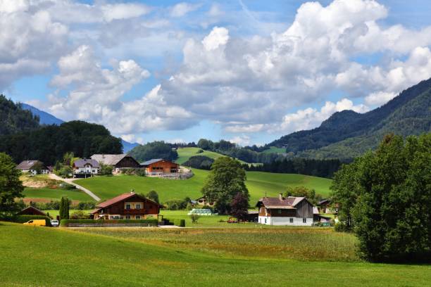 istock Countryside in Bad Ischl, Austria 1754078562