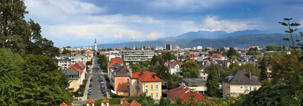 istock Klagenfurt panorama in Austria 1754081475