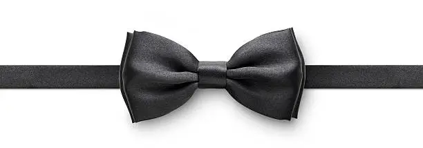 Photo of Black bow tie