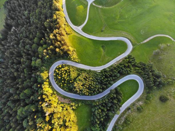 istock Postalm mountain road in Austria 1754093335