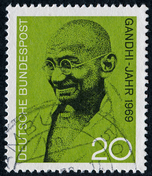 istock Mahatma Gandhi Stamp 175409822