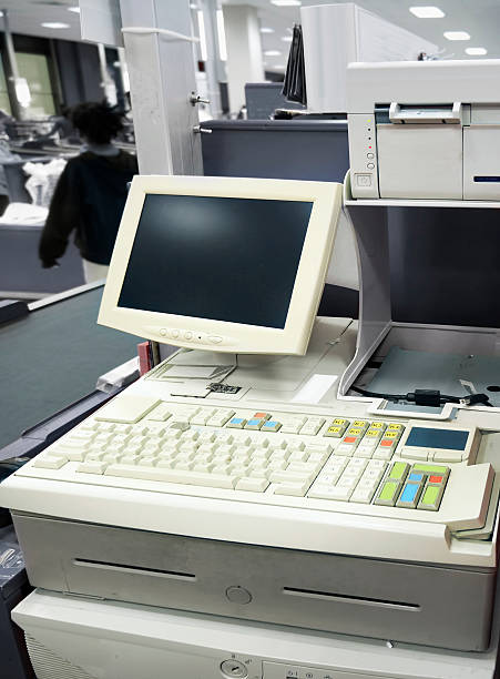 istock Cashier's station 175410526