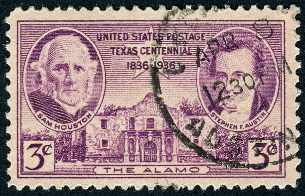 istock The Alamo Stamp 175410781