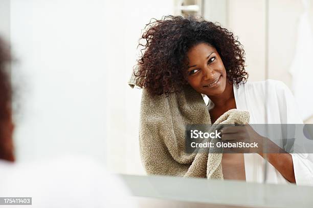 Her Hair Product Gets The Job Done Everytime Haircare Stock Photo - Download Image Now