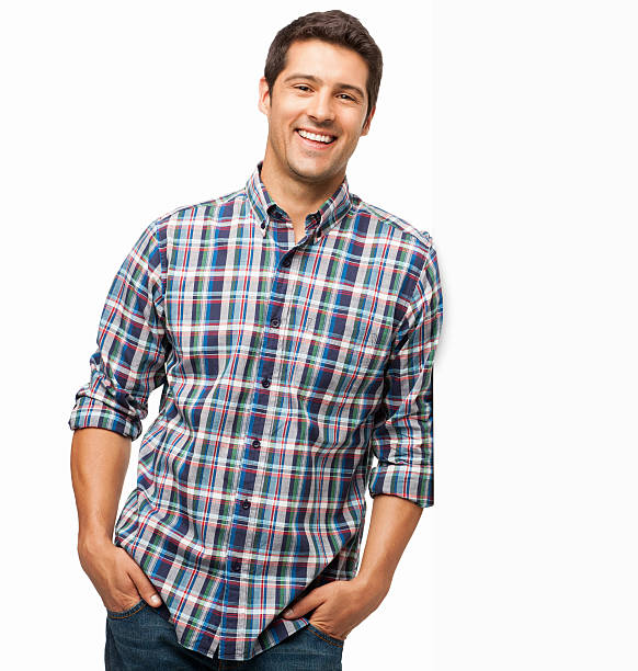 istock Happy Man Standing With Hands In Pockets - Isolated 175412375