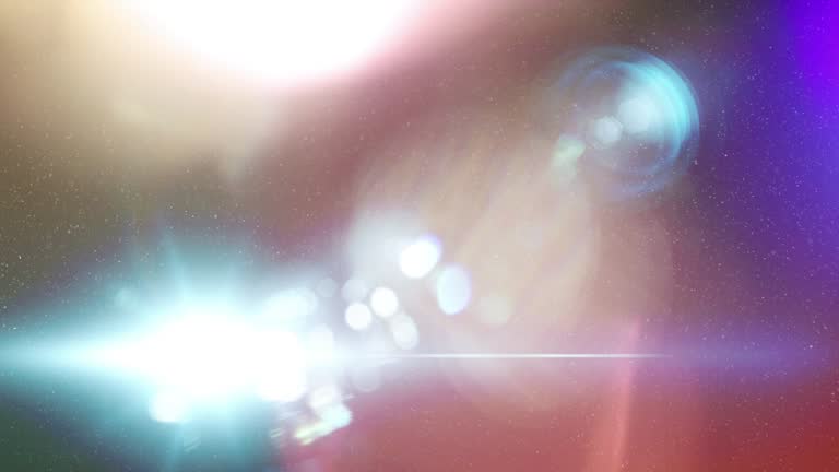 Light Lens Flare Overlay, Transition, Film Burn, Light leak