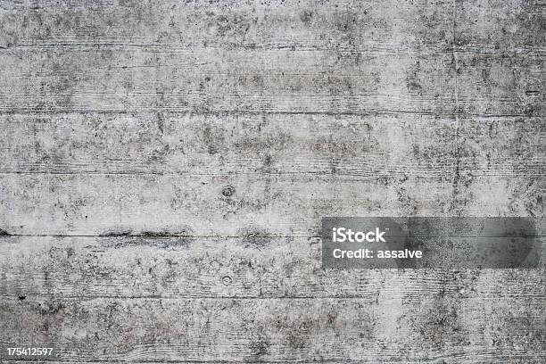 Raw Concrete Cement Wall Stock Photo - Download Image Now - Textured, Backgrounds, Blank